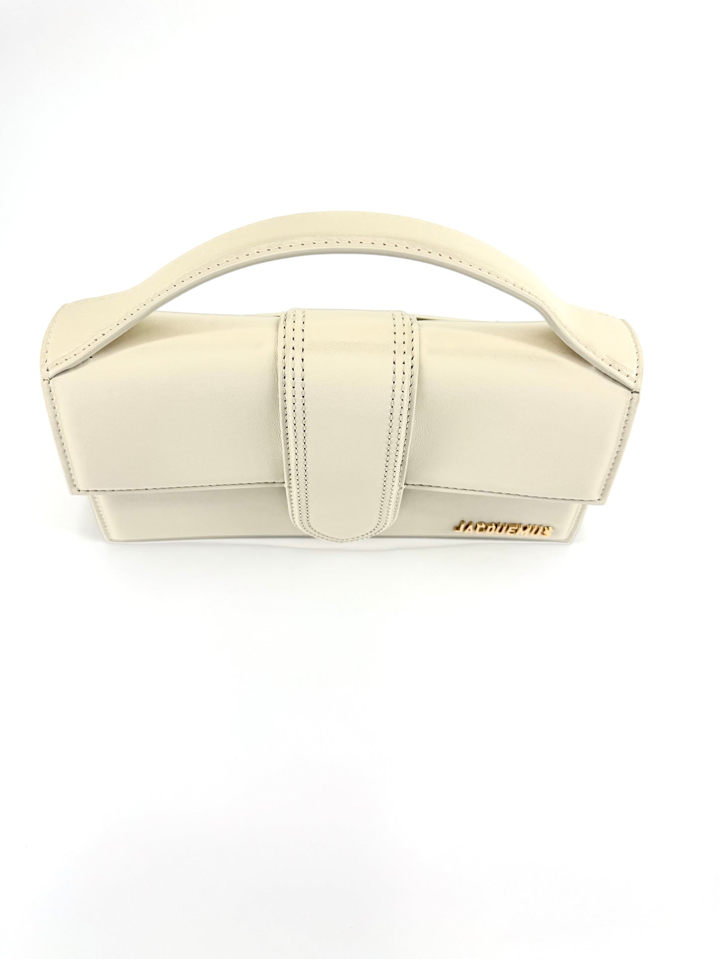Jacquemus Bambino Leather Top Handle Crossbody Bag