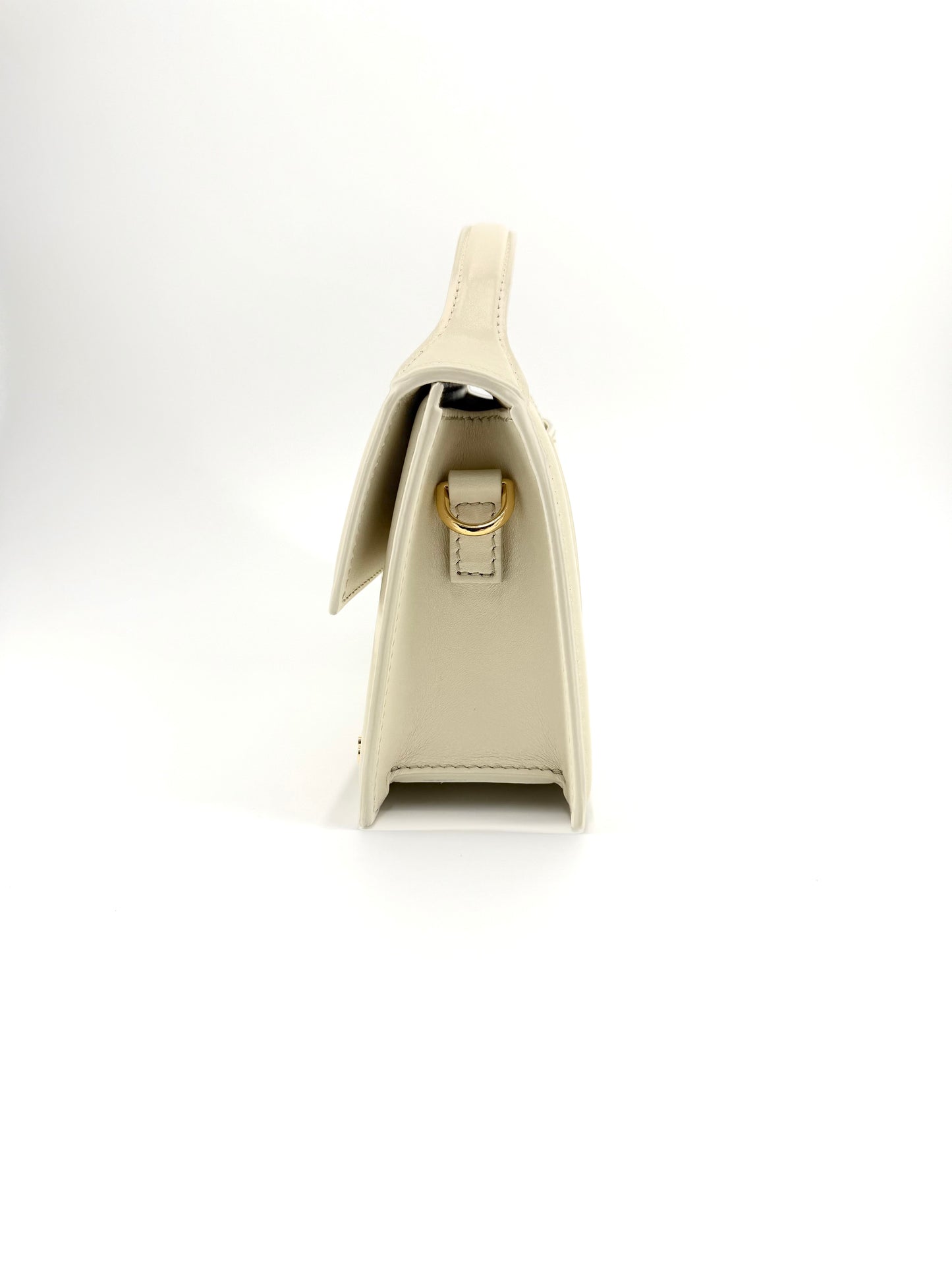 Jacquemus Bambino Leather Top Handle Crossbody Bag