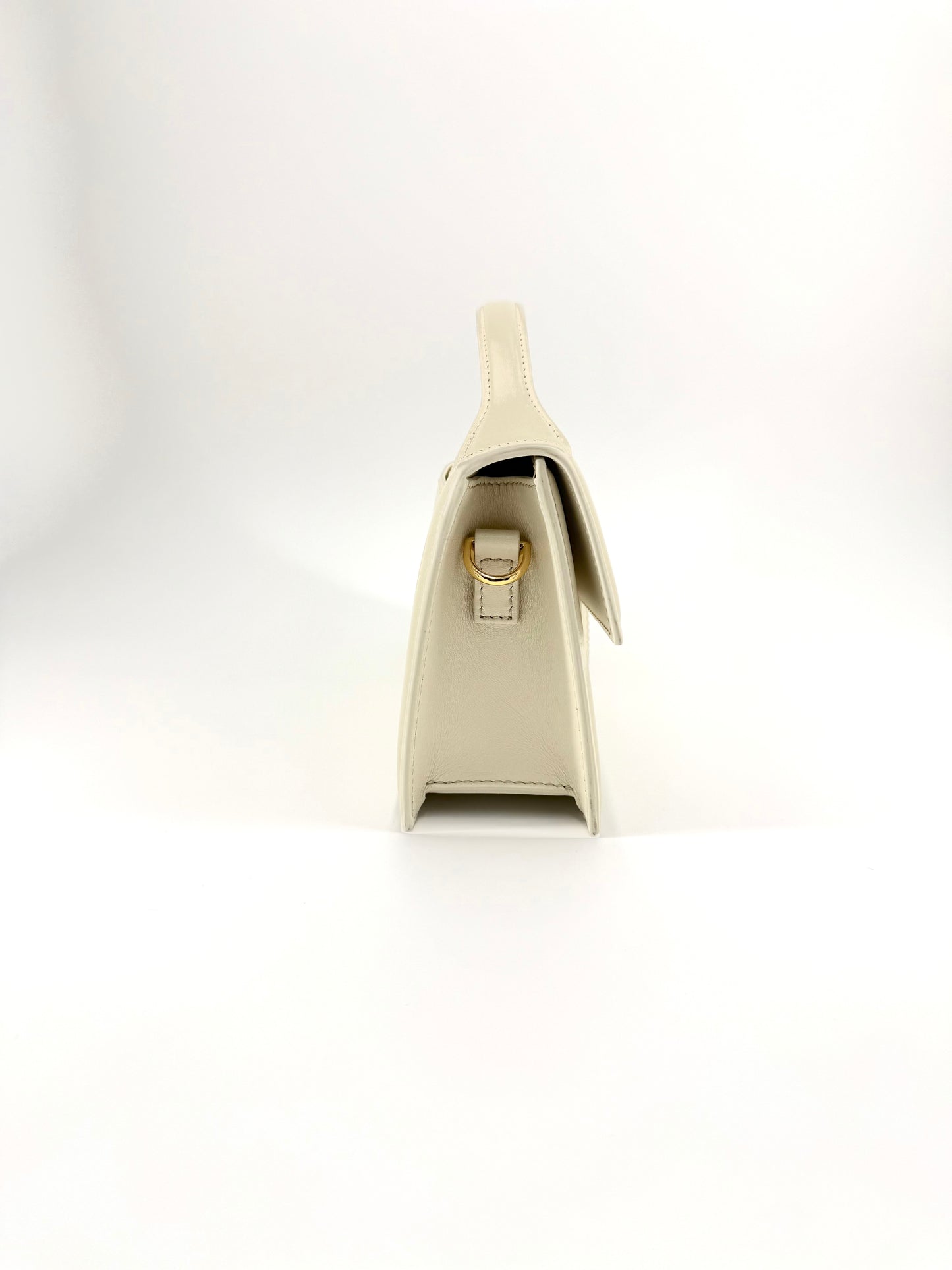 Jacquemus Bambino Leather Top Handle Crossbody Bag