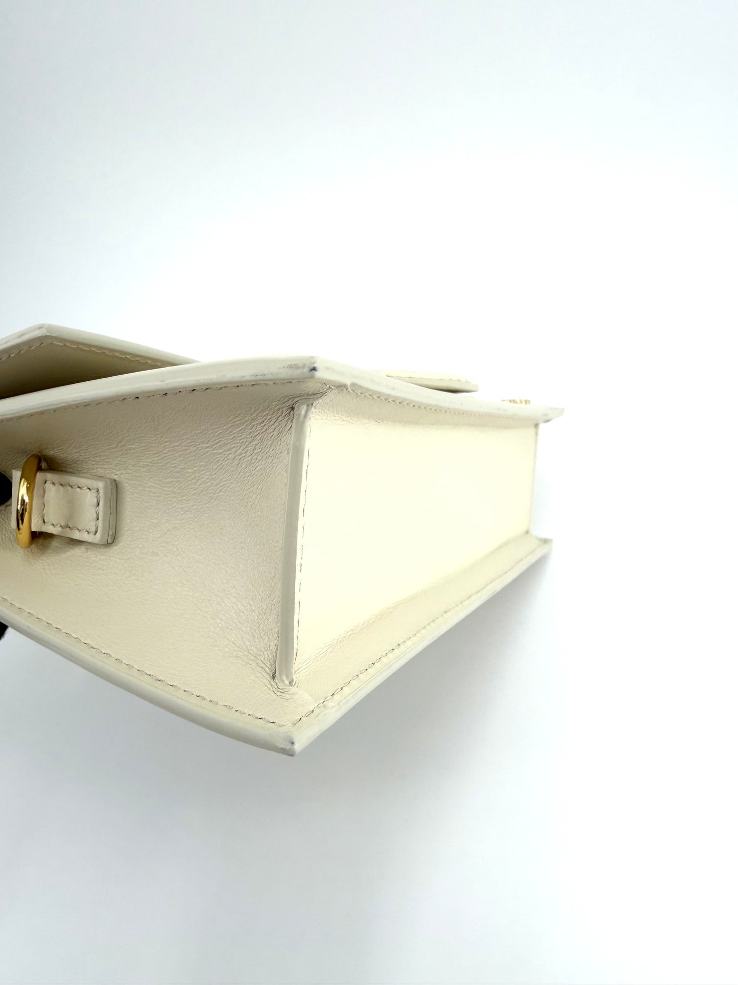 Jacquemus Bambino Leather Top Handle Crossbody Bag