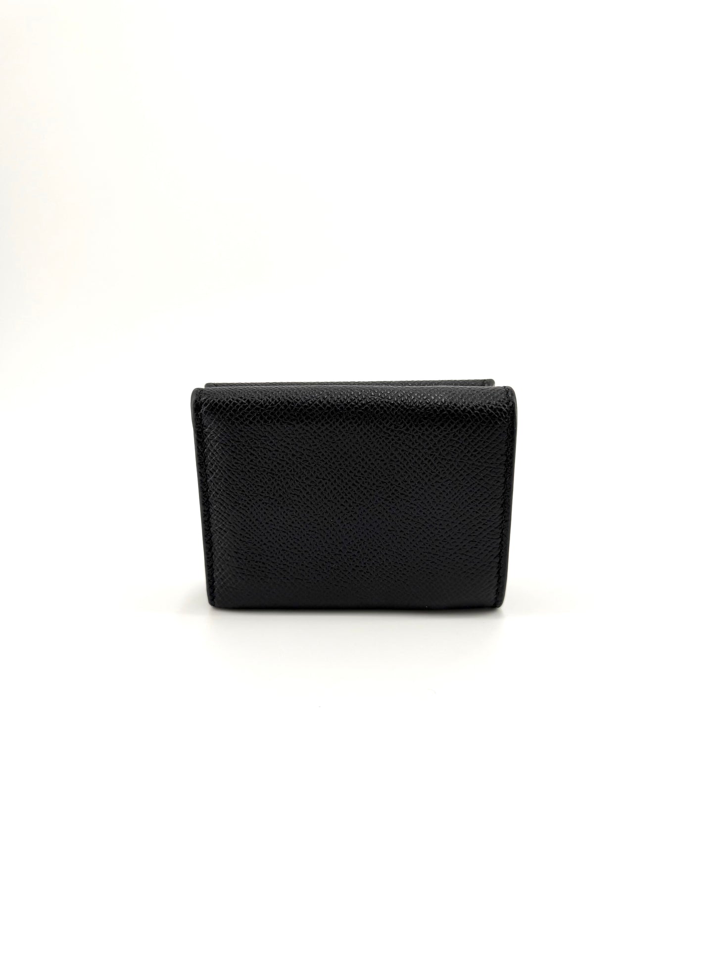 Christian Dior Leather Trifold Compact Wallet