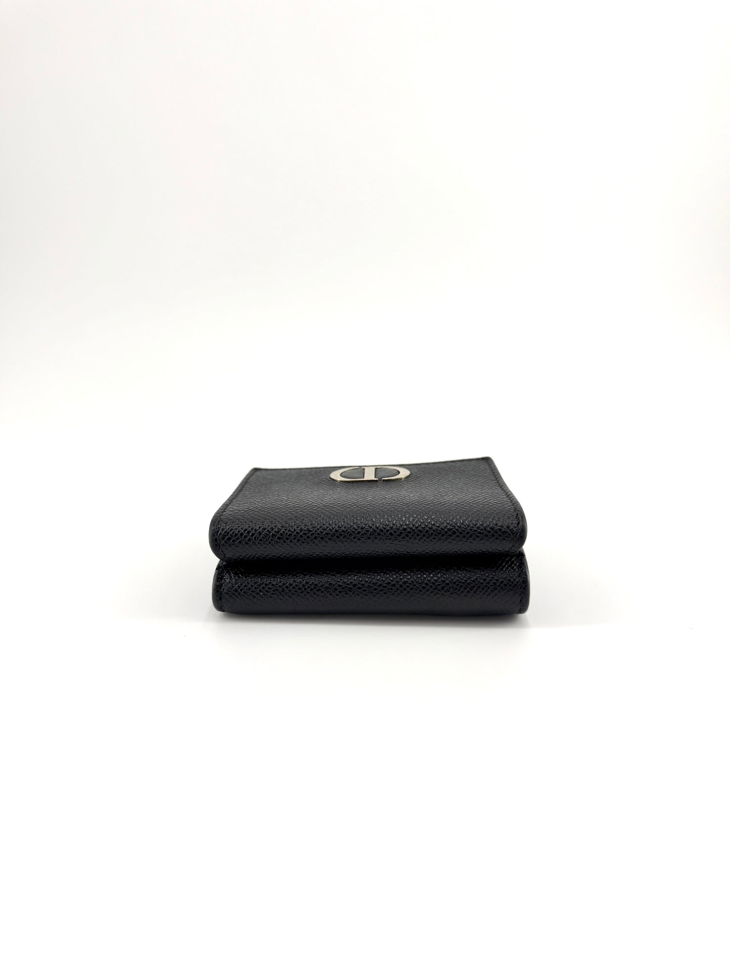 Christian Dior Leather Trifold Compact Wallet
