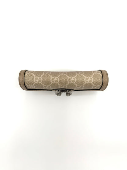 Gucci Dionysus GG Beige Canvas and Leather Mini Crossbody Bag