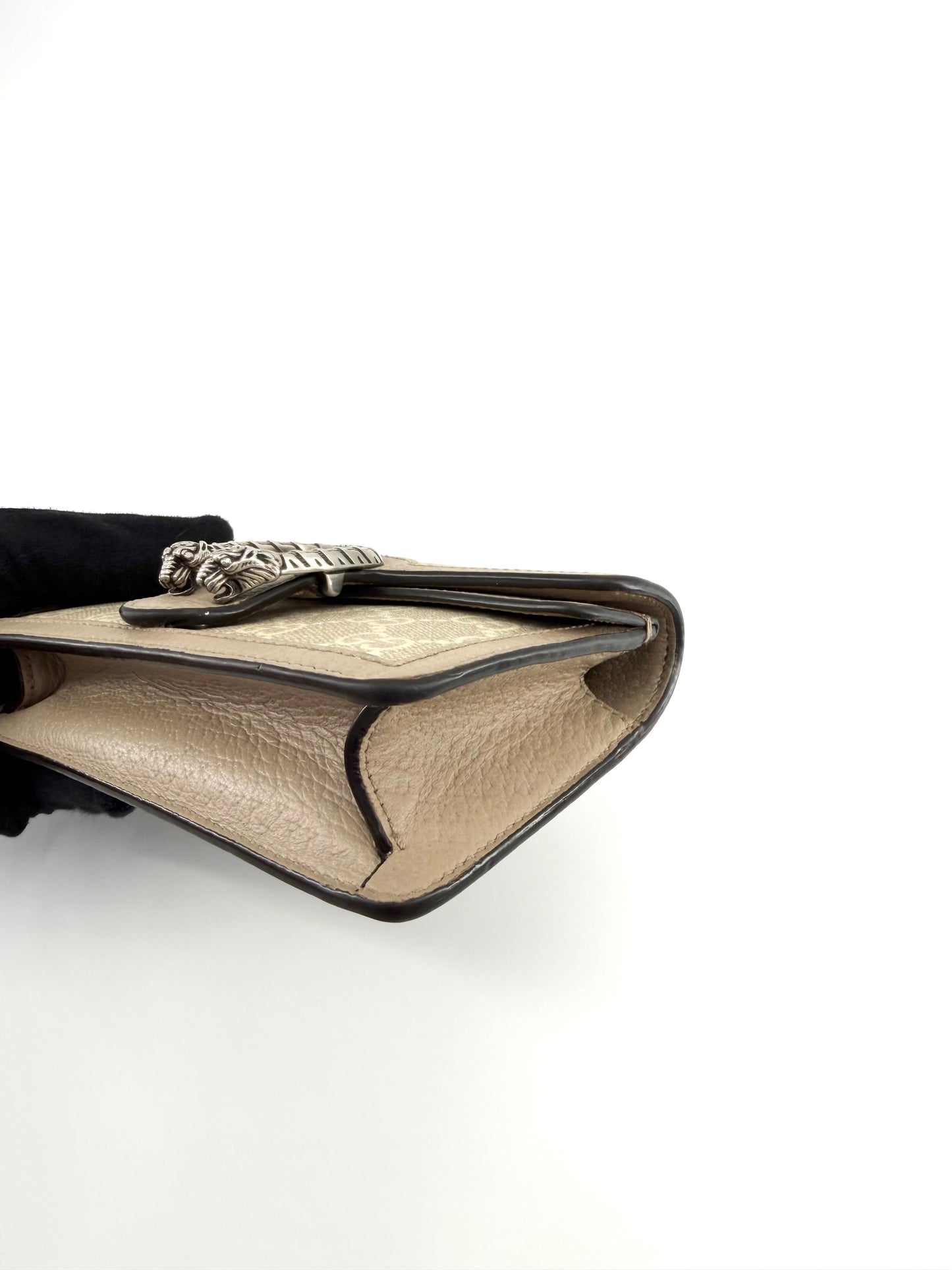 Gucci Dionysus GG Beige Canvas and Leather Mini Crossbody Bag