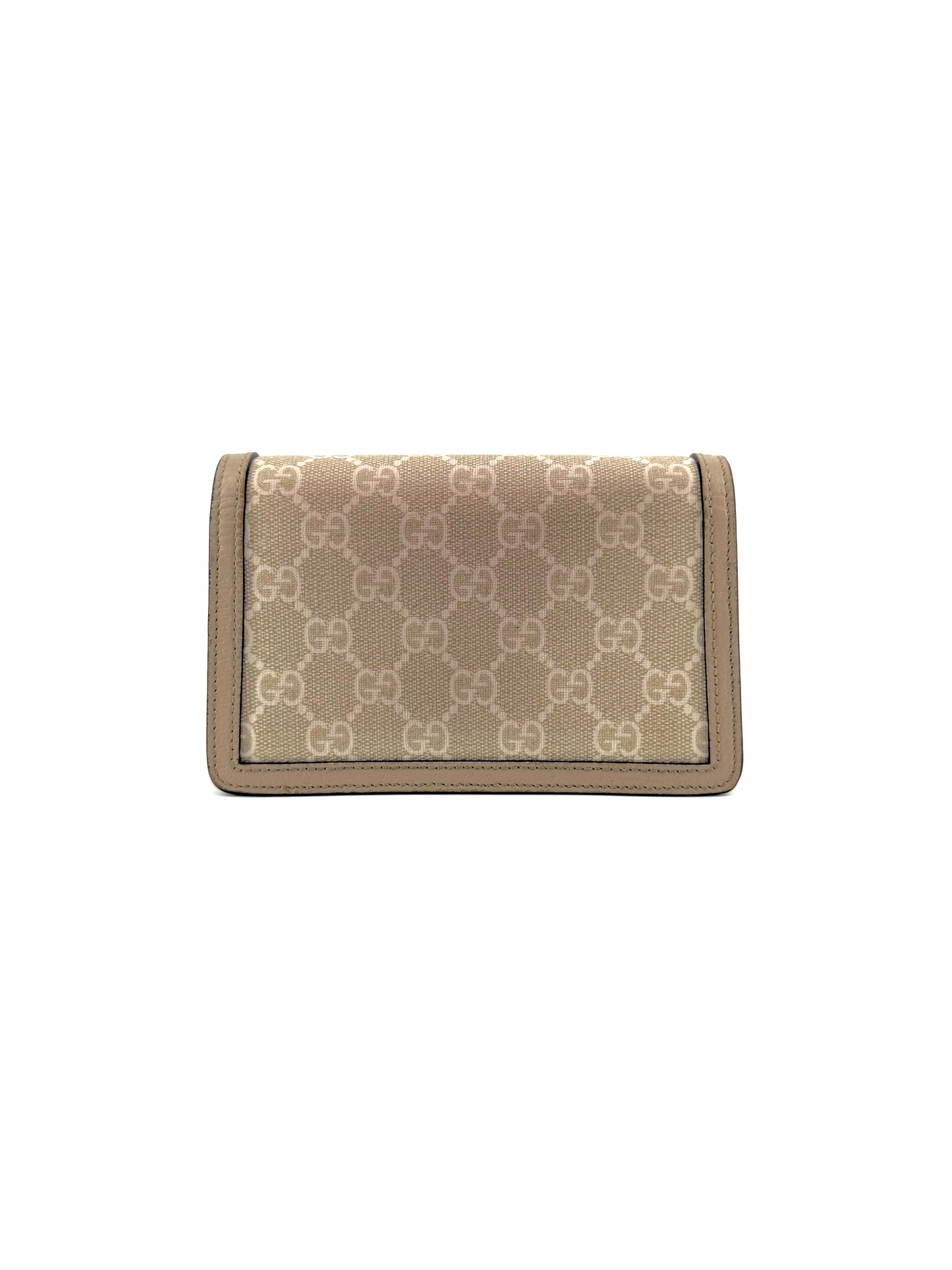 Gucci Dionysus GG Beige Canvas and Leather Mini Crossbody Bag