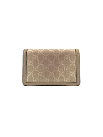 Gucci Dionysus GG Beige Canvas and Leather Mini Crossbody Bag