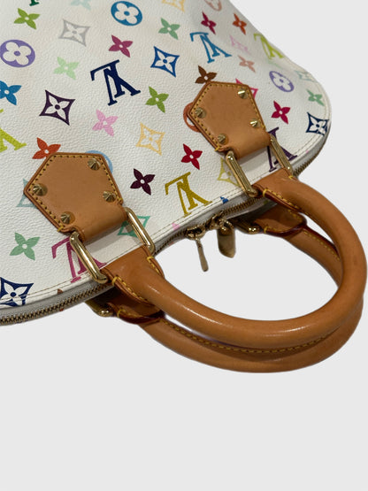 Louis Vuitton White Multicolor Murakami Alma PM