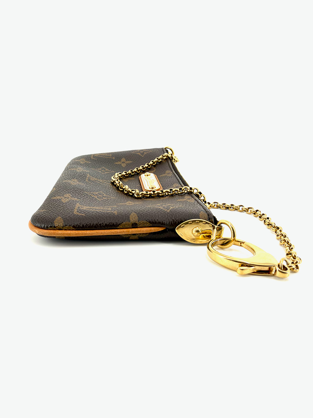 Pre-Owned Louis Vuitton Milla MM Clutch Monogram Canvas Shoulder Bag