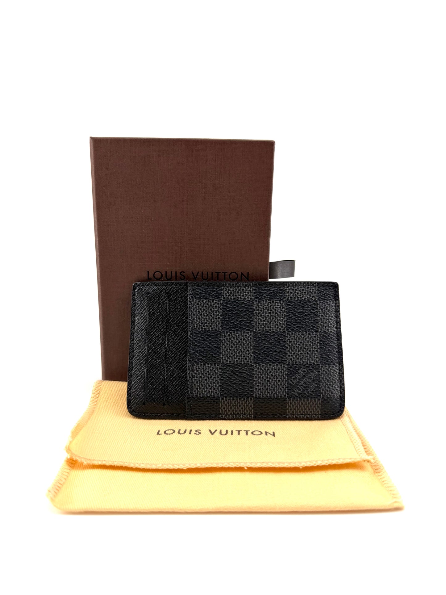 Louis Vuitton Canvas Damier Graphite Neo Card Holder
