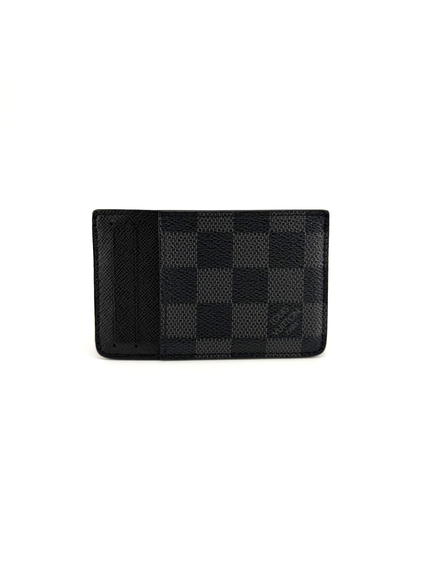 Louis Vuitton Canvas Damier Graphite Neo Card Holder
