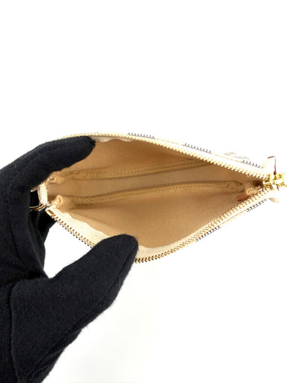 Louis Vuitton Canvas Damier Azur Mini Pochette Shoulder Bag