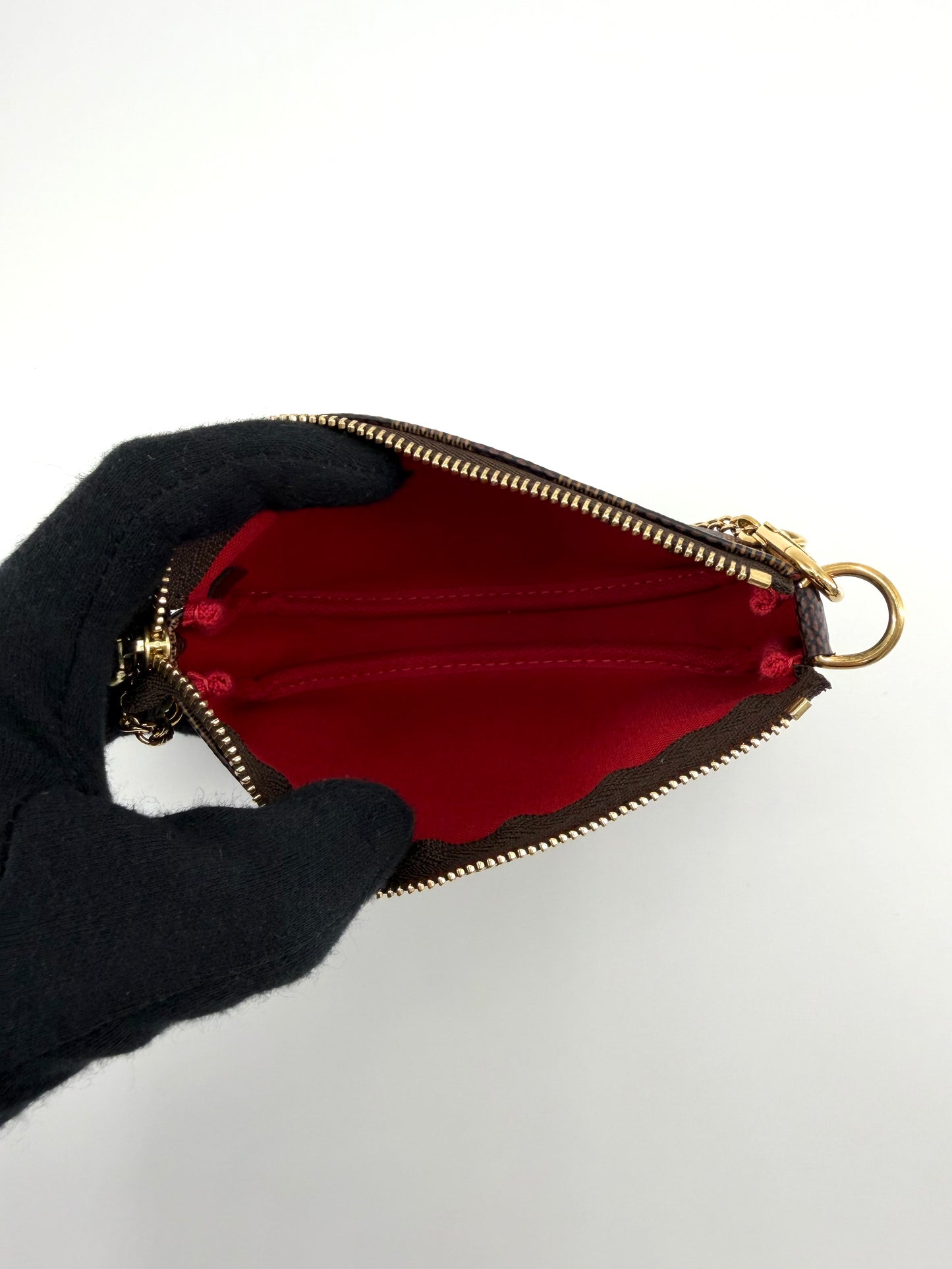 Louis Vuitton Damier Ebene Canvas Mini Pochette