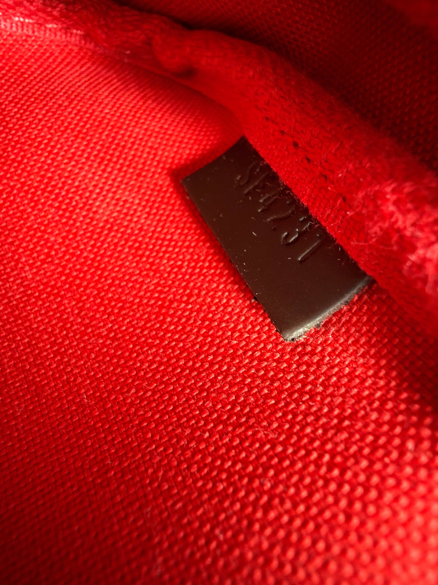 Louis Vuitton Damier Ebene Canvas Mini Pochette