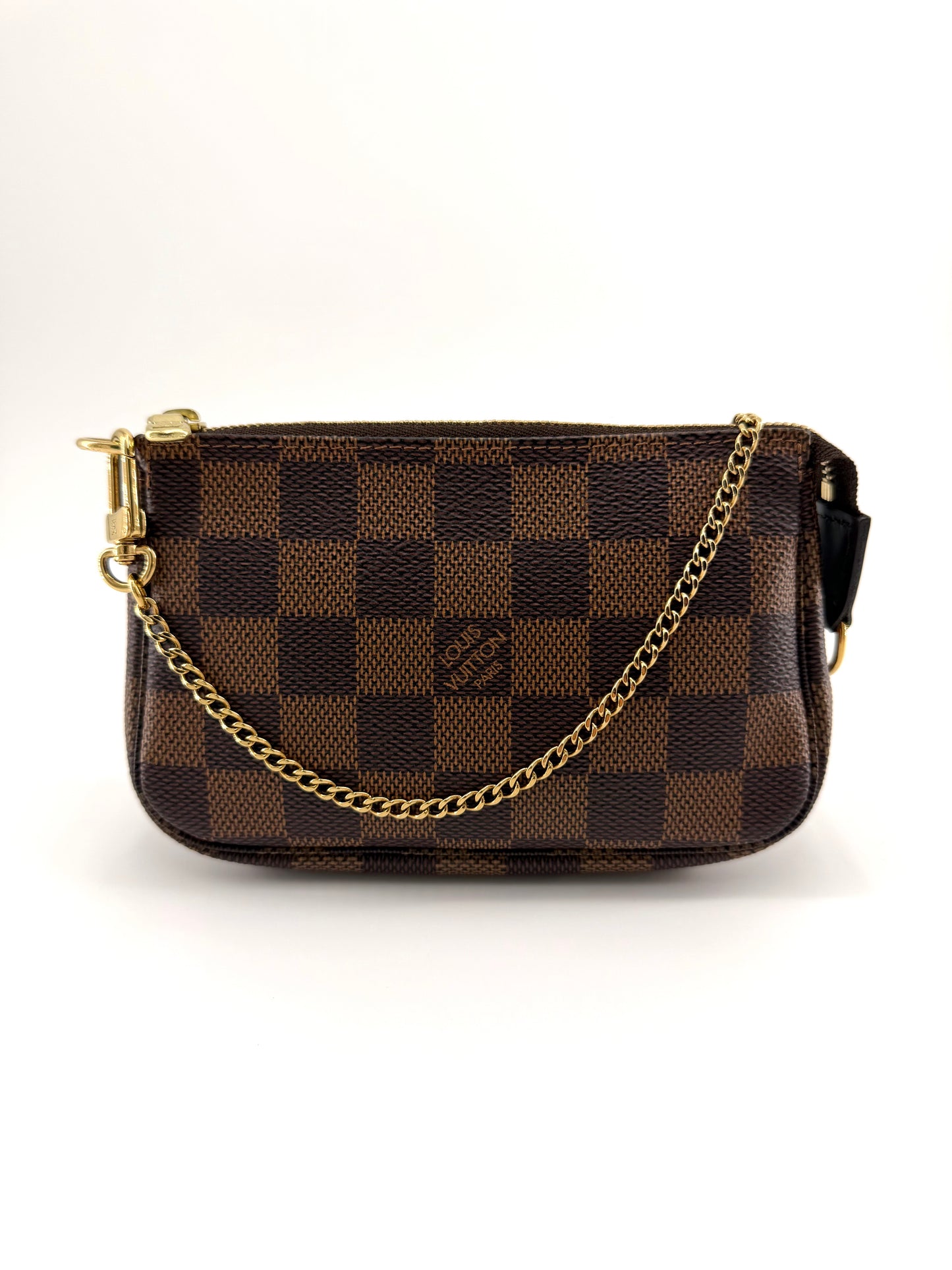 Louis Vuitton Damier Ebene Canvas Mini Pochette