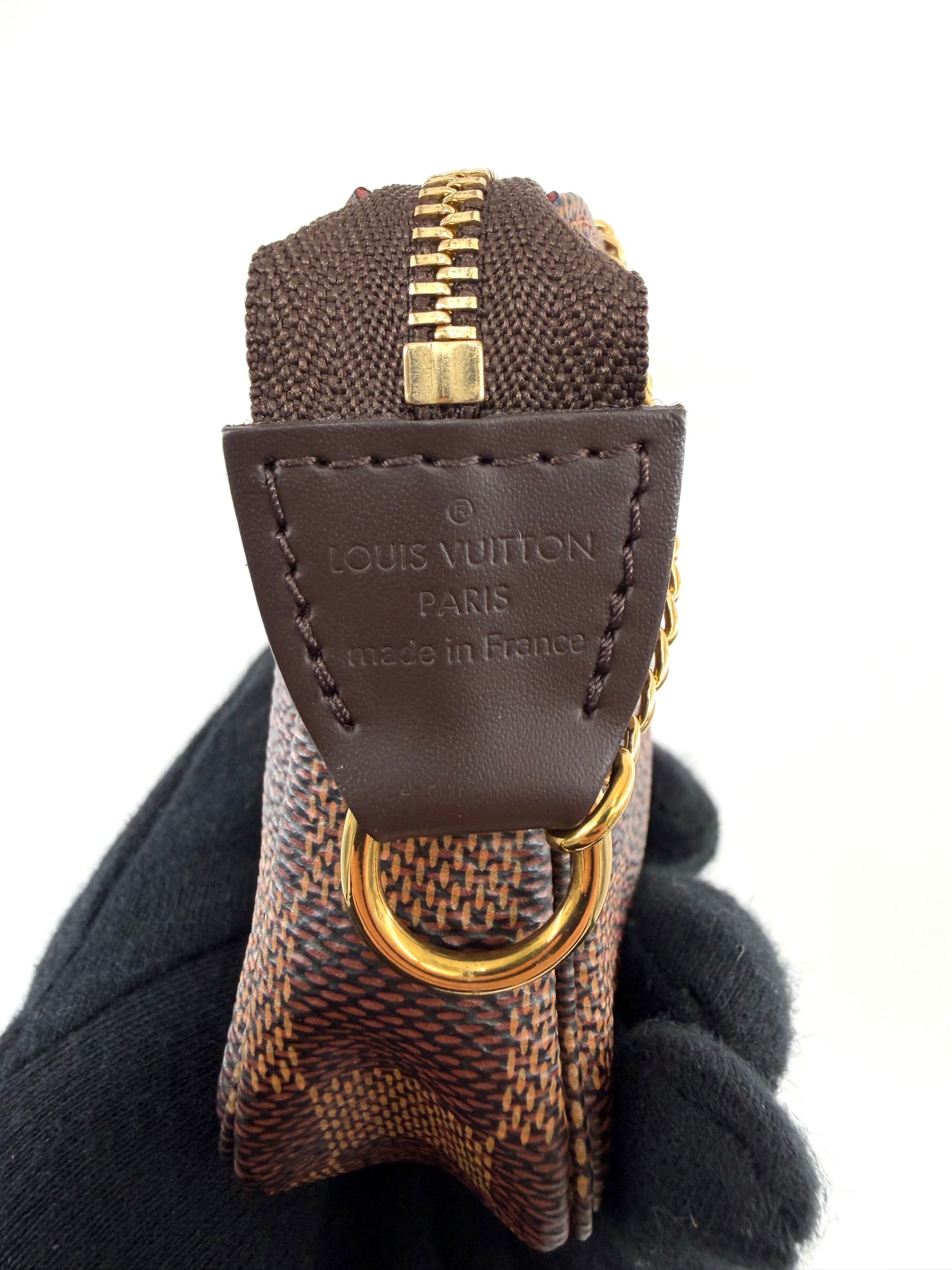 Louis Vuitton Damier Ebene Canvas Mini Pochette