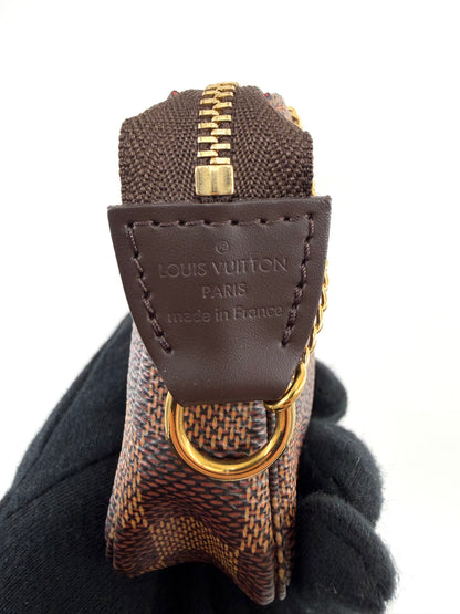 Louis Vuitton Damier Ebene Canvas Mini Pochette