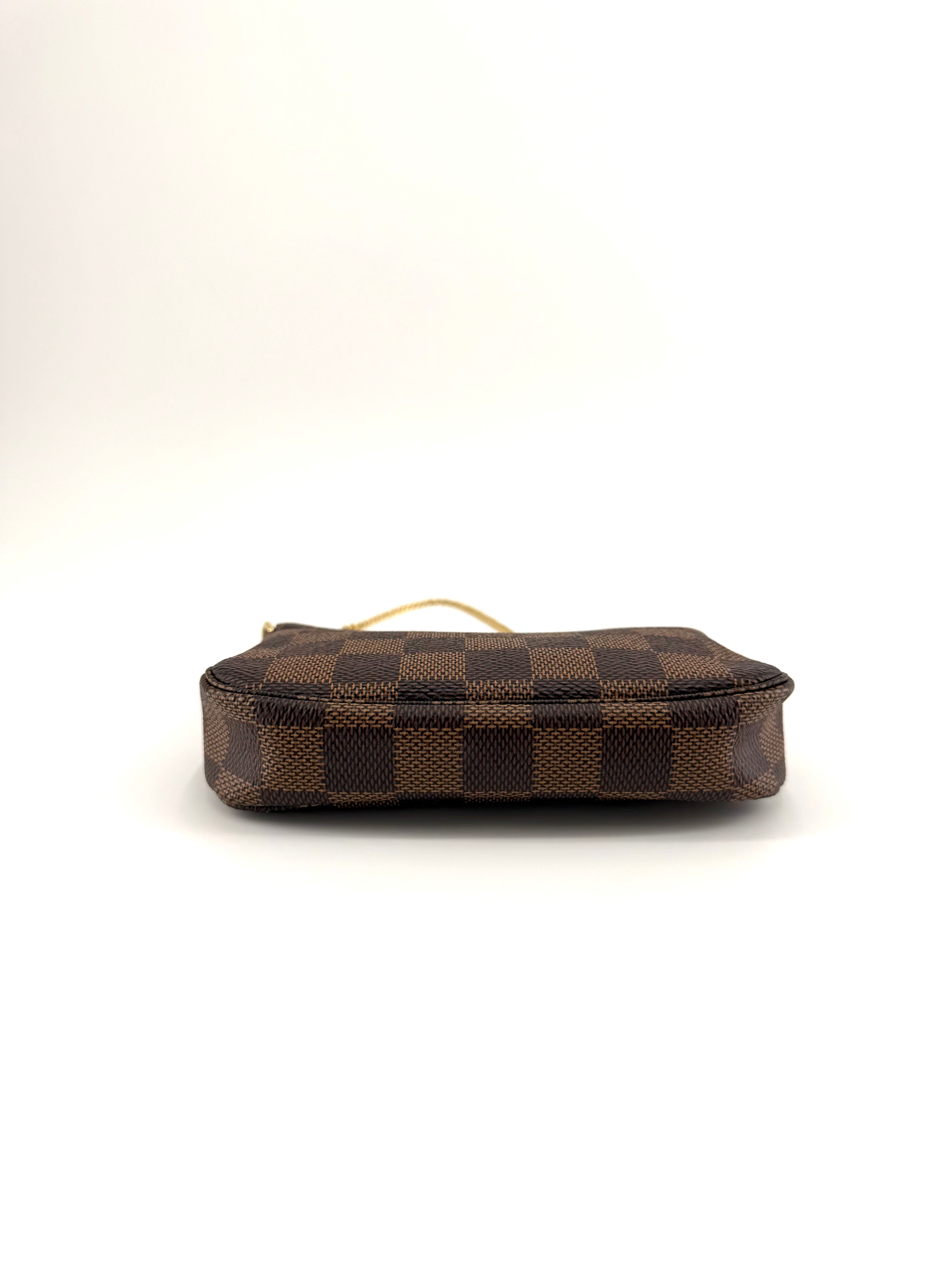 Louis Vuitton Damier Ebene Canvas Mini Pochette