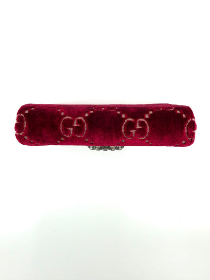 Gucci Crystal Dionysus Burgundy Velvet Crossbody Bag
