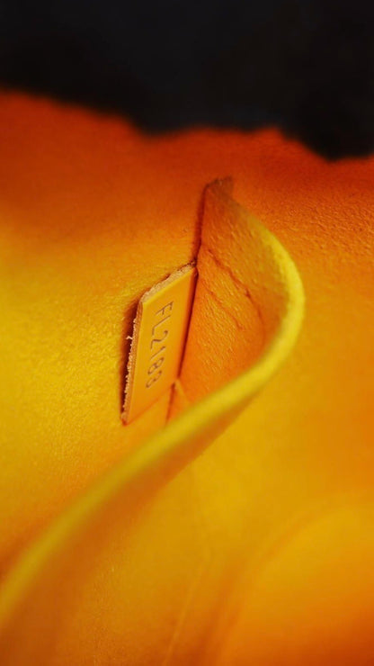 Louis Vuitton Alma BB Yellow Epi Leather Crossbody Bag