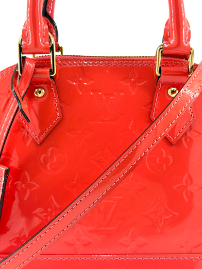 Louis Vuitton Vernis Monogram Alma BB Crossbody Bag