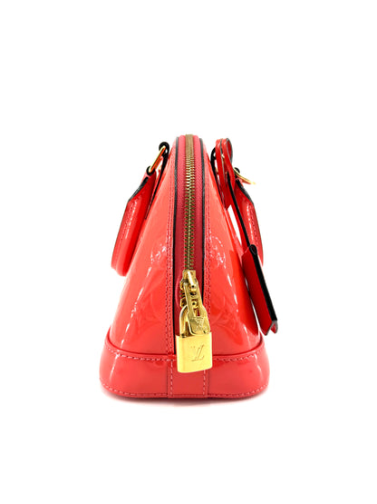 Louis Vuitton Vernis Monogram Alma BB Crossbody Bag