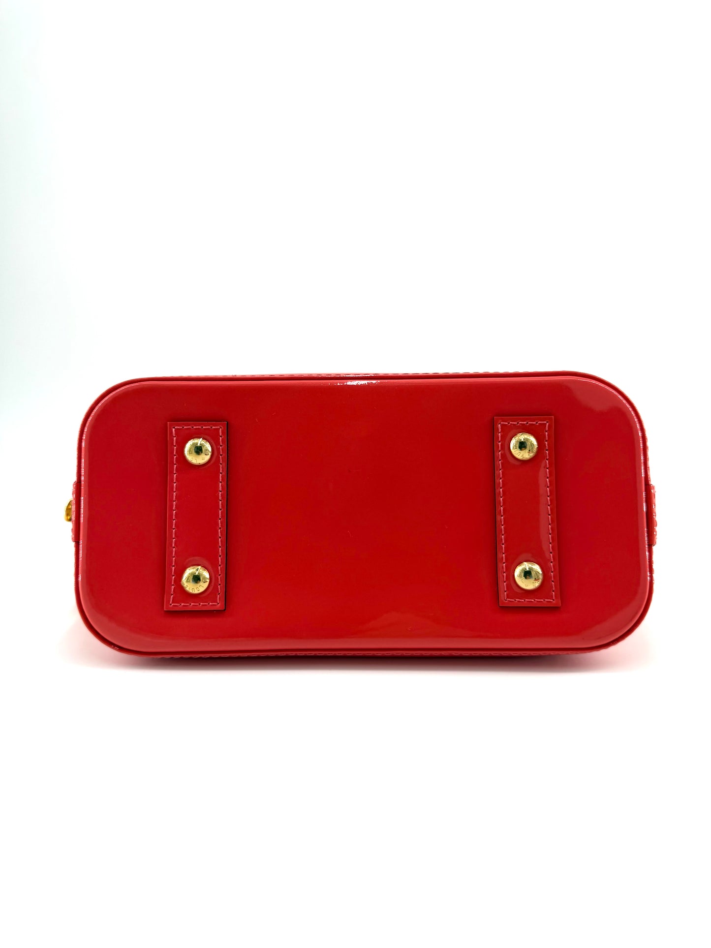 Louis Vuitton Vernis Monogram Alma BB Crossbody Bag