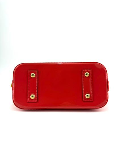 Louis Vuitton Vernis Monogram Alma BB Crossbody Bag