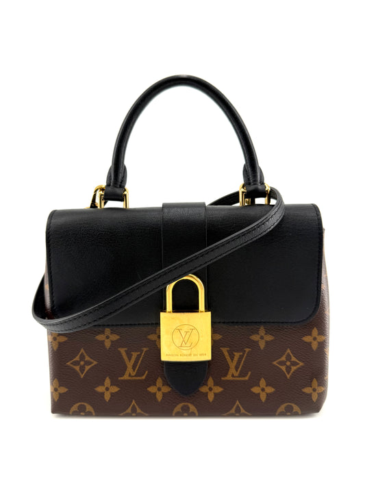 Louis Vuitton Locky Brown Monogram Canvas BB Shoulder Bag