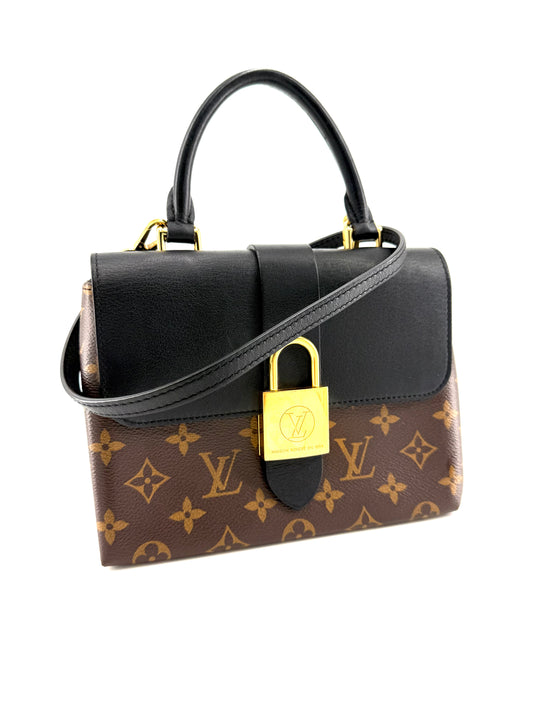 Louis Vuitton Locky Brown Monogram Canvas BB Shoulder Bag