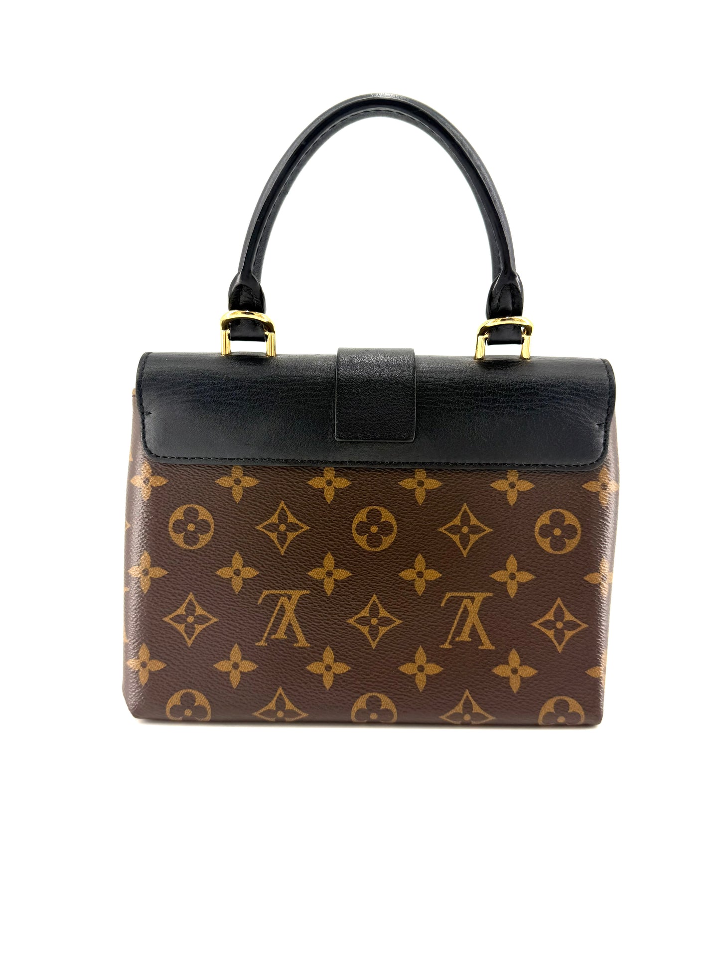 Louis Vuitton Locky Brown Monogram Canvas BB Shoulder Bag
