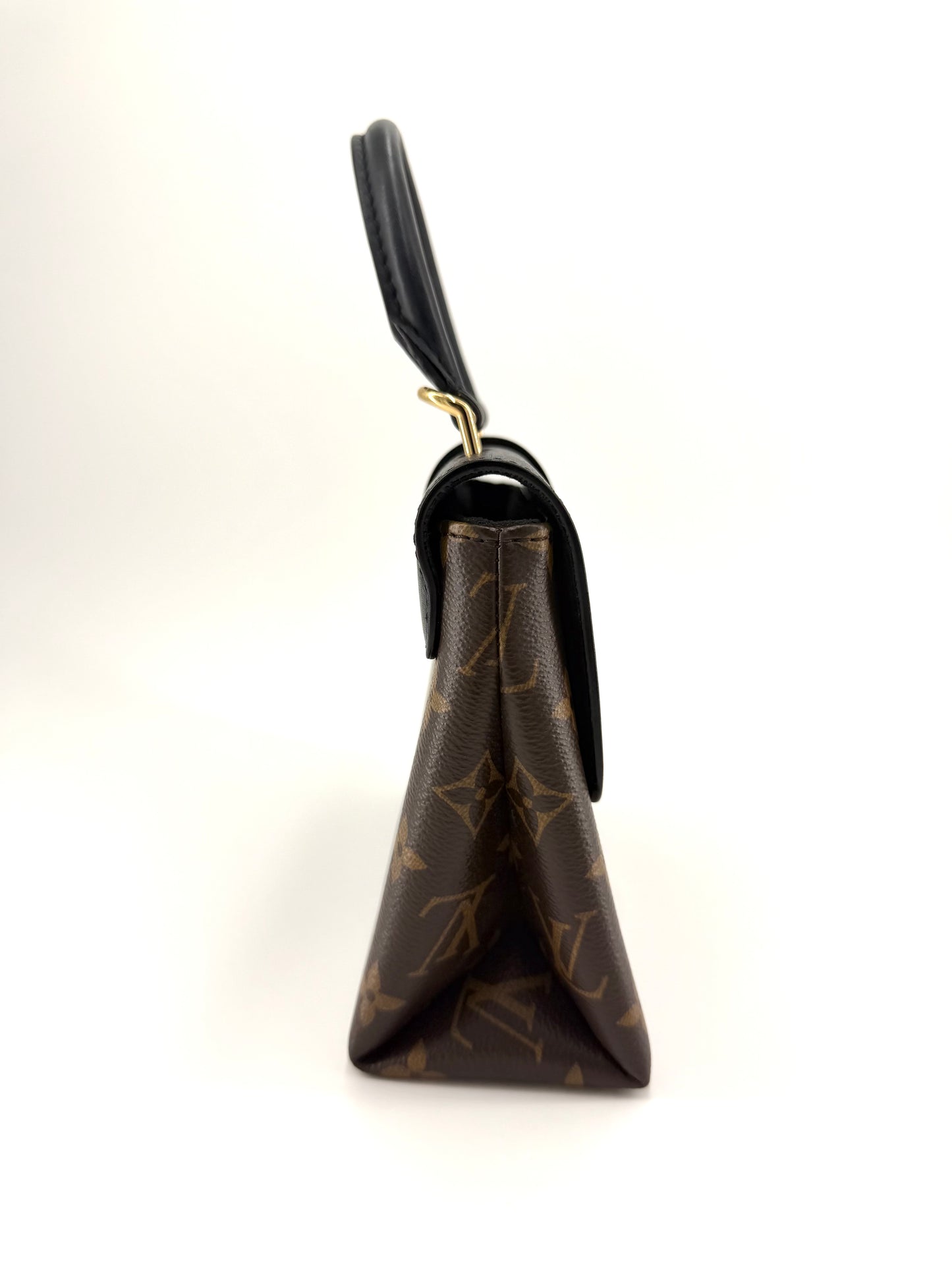 Louis Vuitton Locky Brown Monogram Canvas BB Shoulder Bag