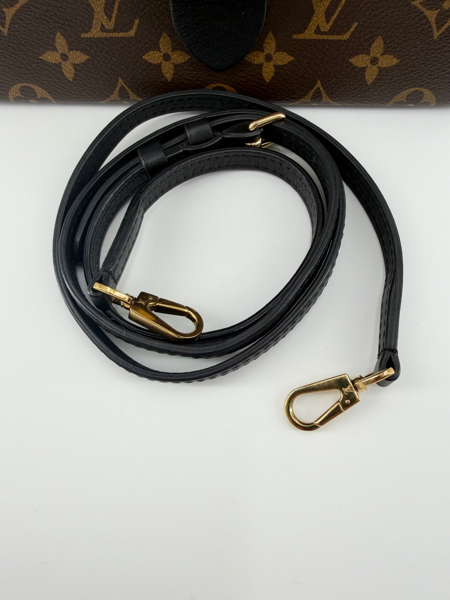 Louis Vuitton Locky Brown Monogram Canvas BB Shoulder Bag