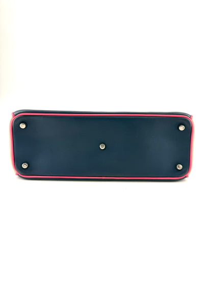 Christian Dior Diorissimo Tri-color Calfskin Medium Crossbody Tote