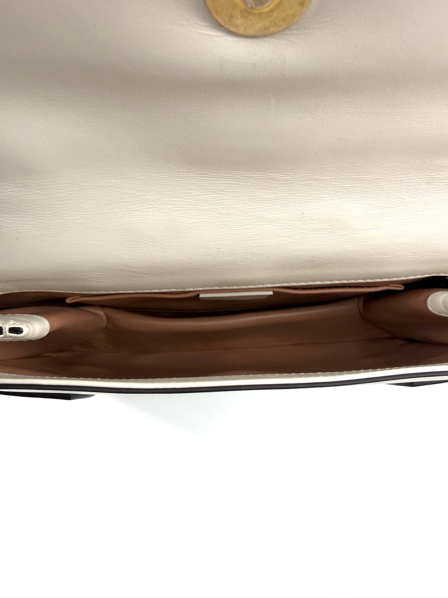 Gucci Broadway Pearl Bee Leather Crossbody bag