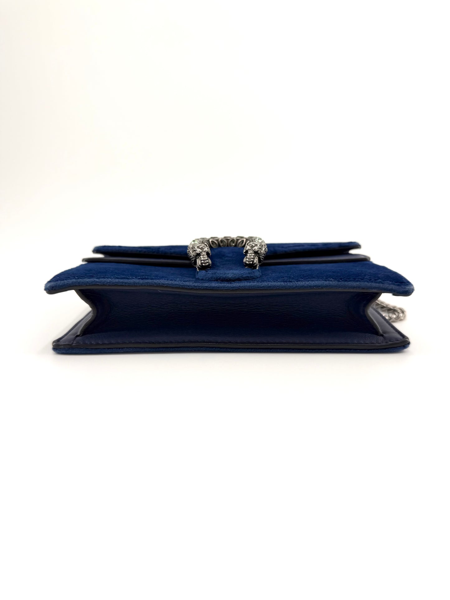 Gucci Crystal Dionysus Velvet Crossbody Bag