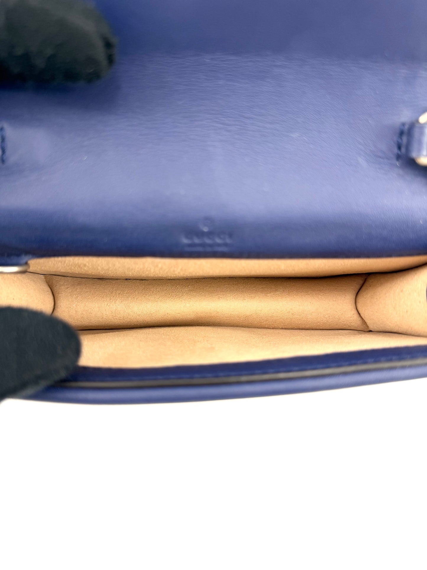 Gucci Crystal Dionysus Velvet Crossbody Bag