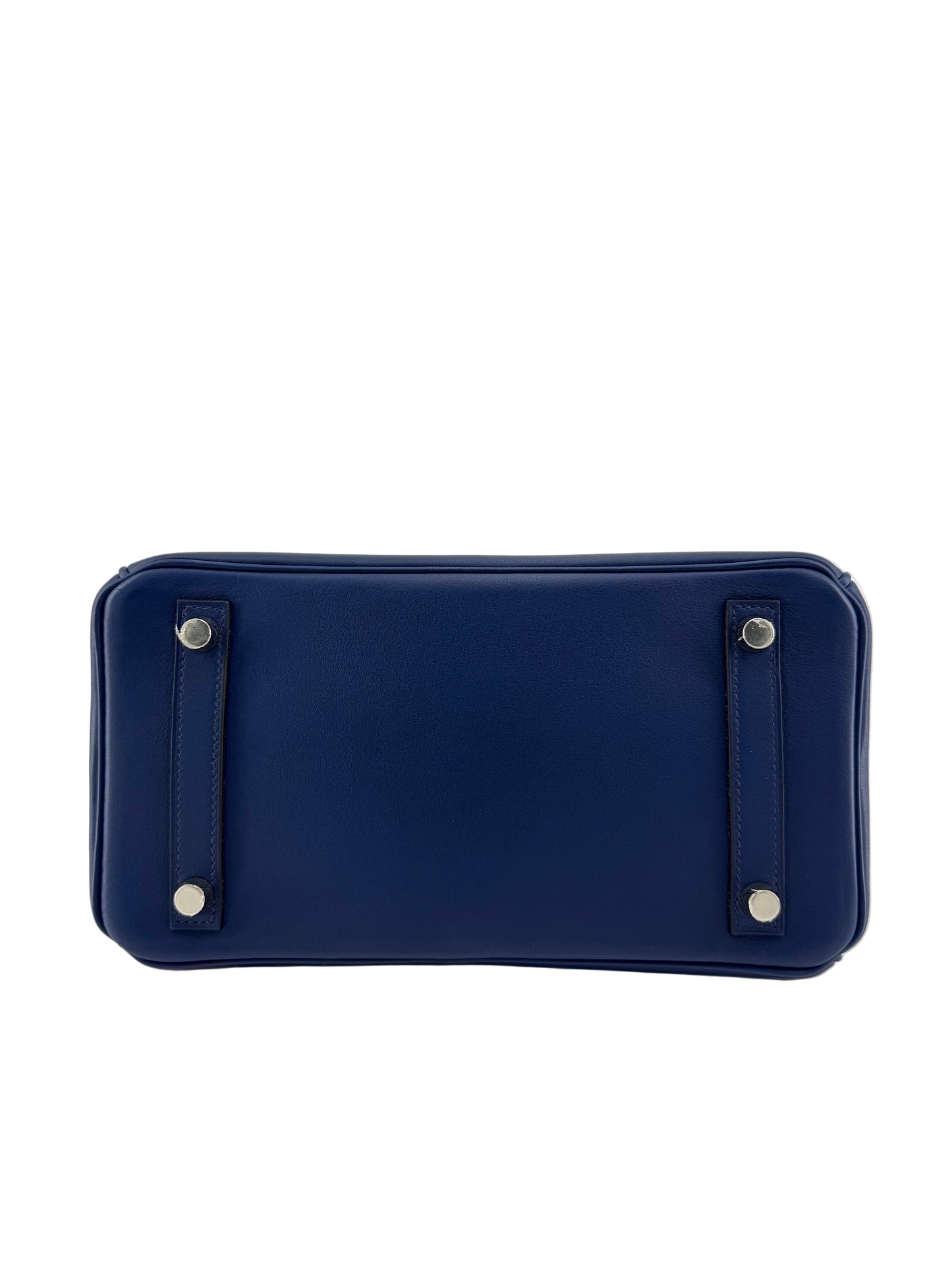 Hermes Birkin 25 Bleu Electrique Swift Leather PHW