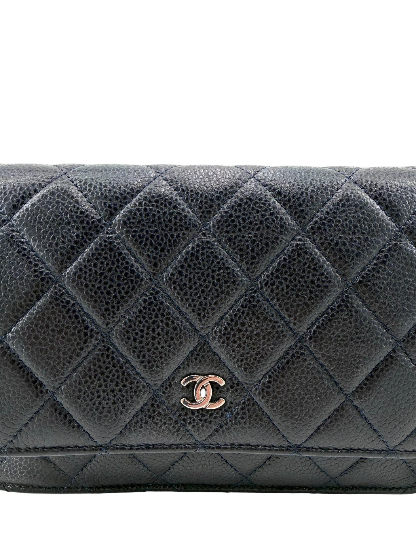 Chanel Caviar Crossbody Wallet on Chain