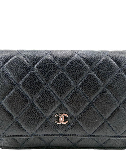 Chanel Caviar Crossbody Wallet on Chain