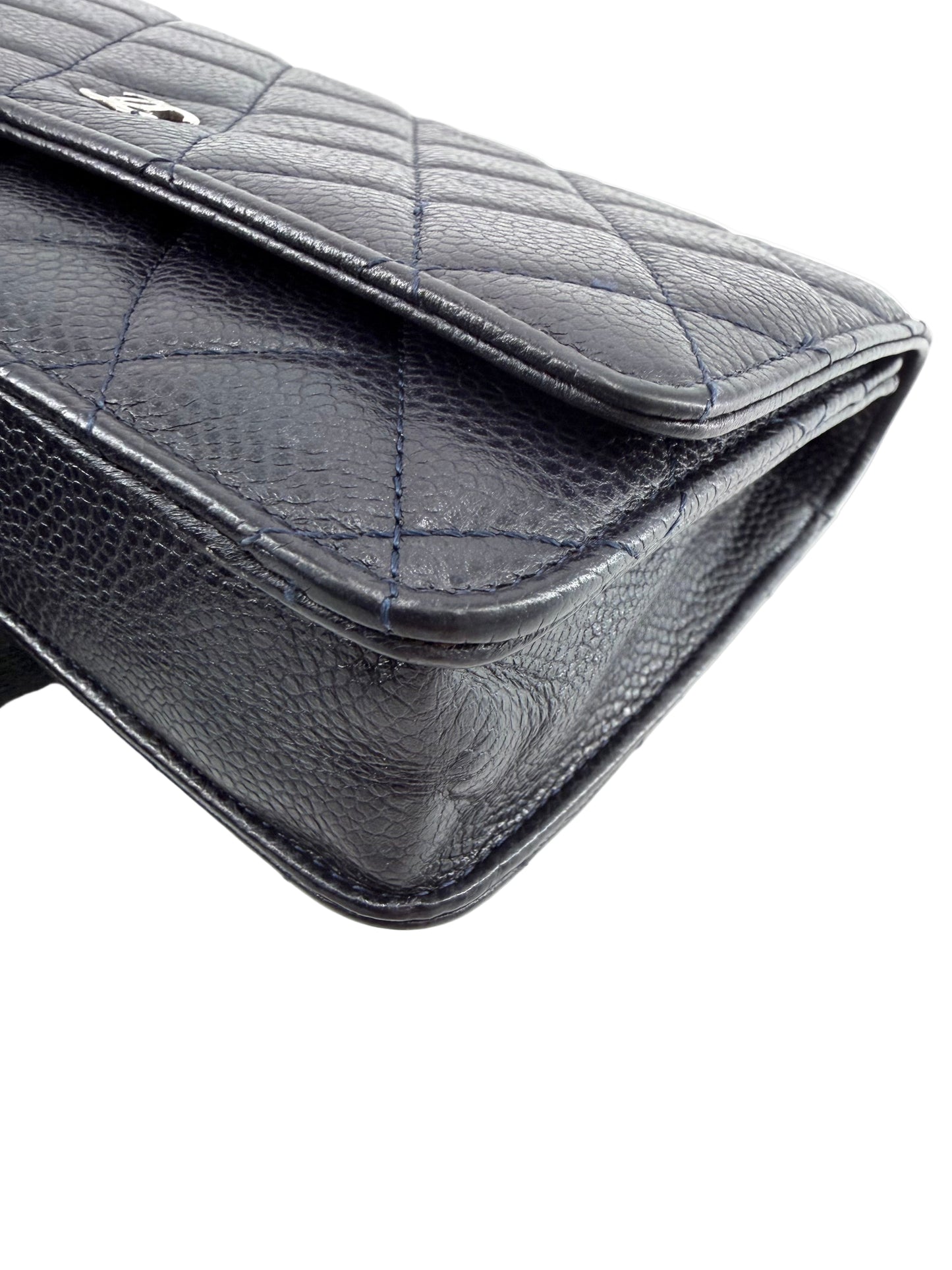 Chanel Caviar Crossbody Wallet on Chain