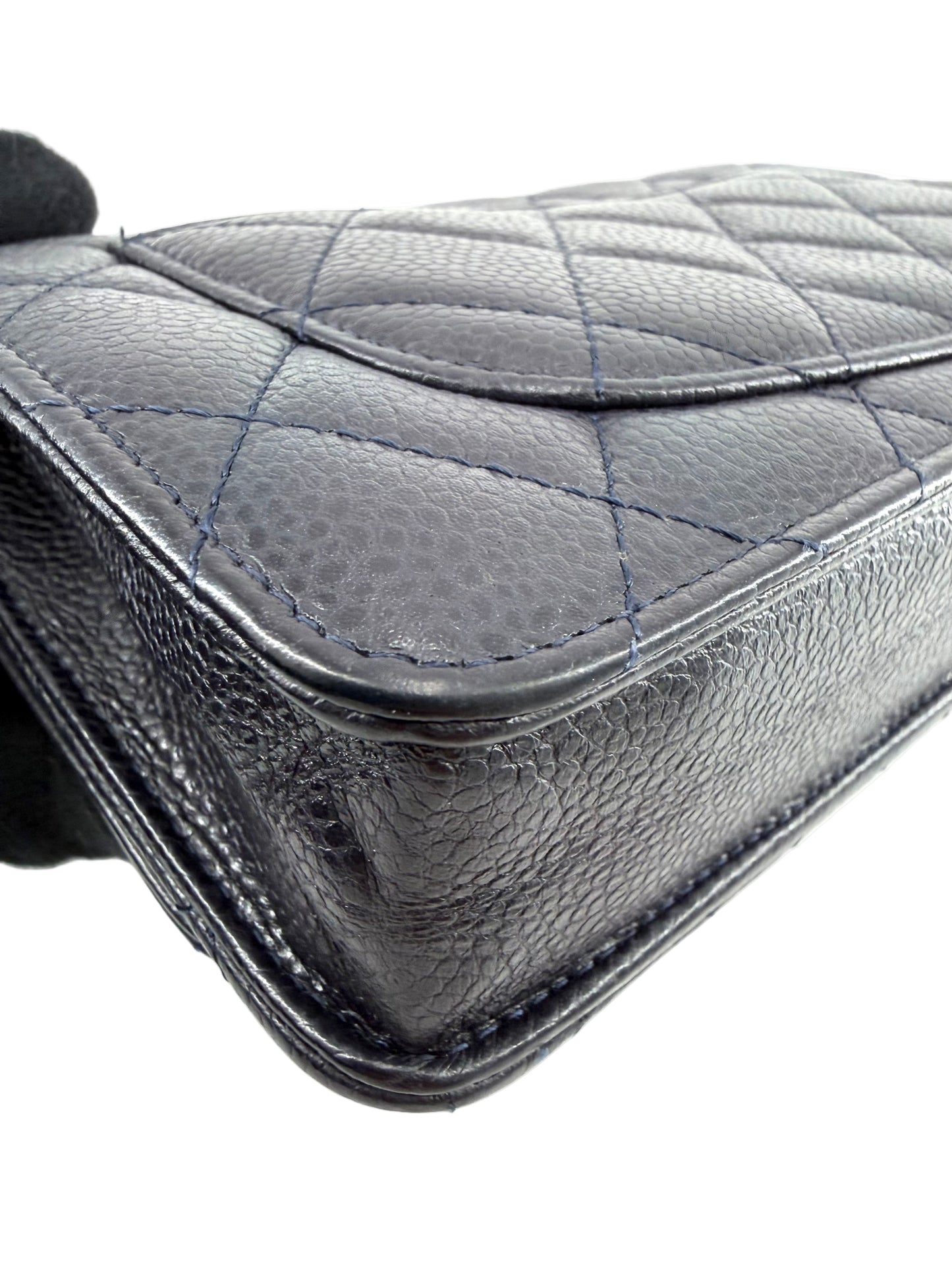 Chanel Caviar Crossbody Wallet on Chain