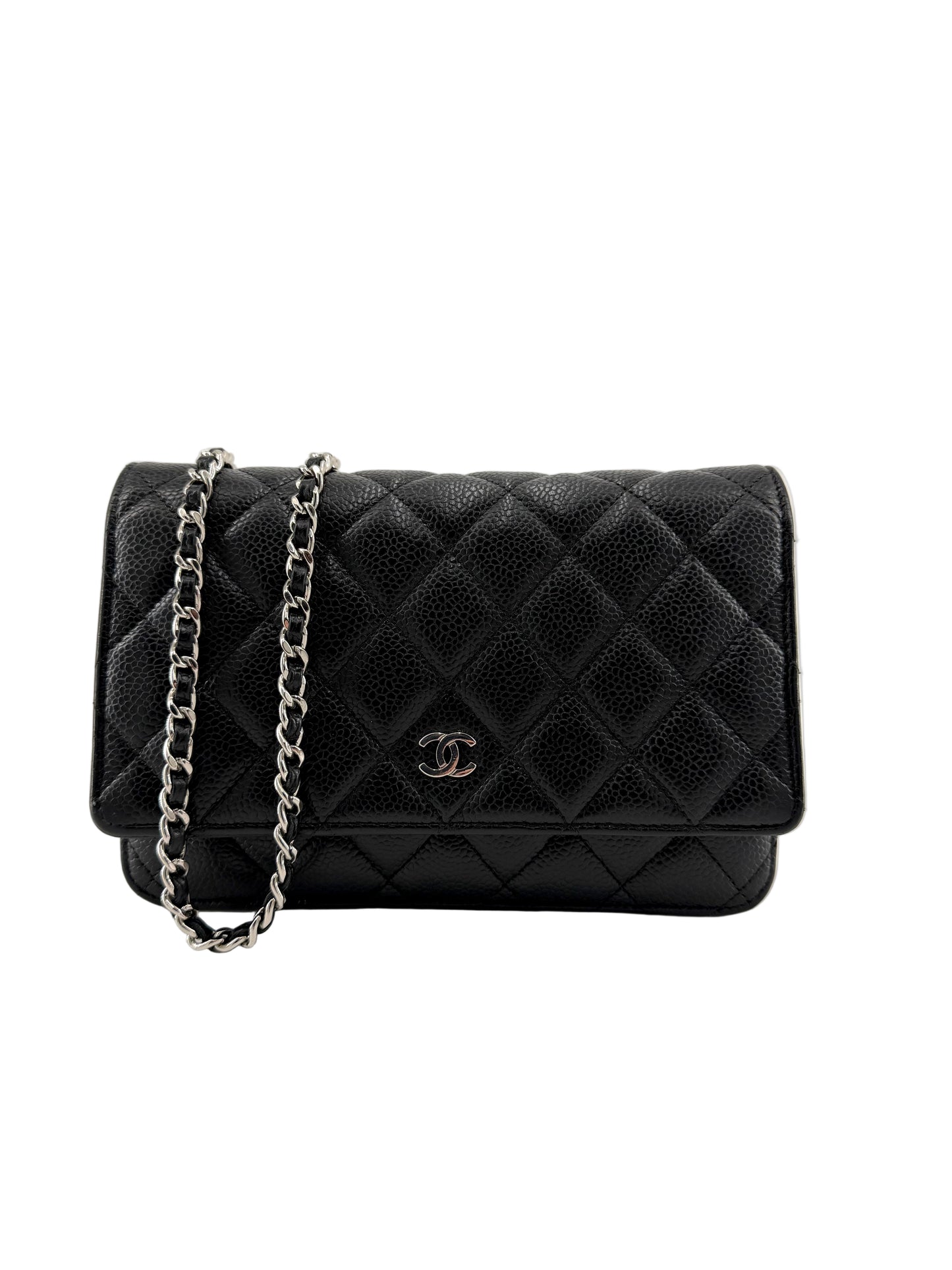 Chanel Caviar Crossbody Wallet on Chain