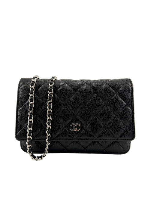 Chanel Caviar Crossbody Wallet on Chain