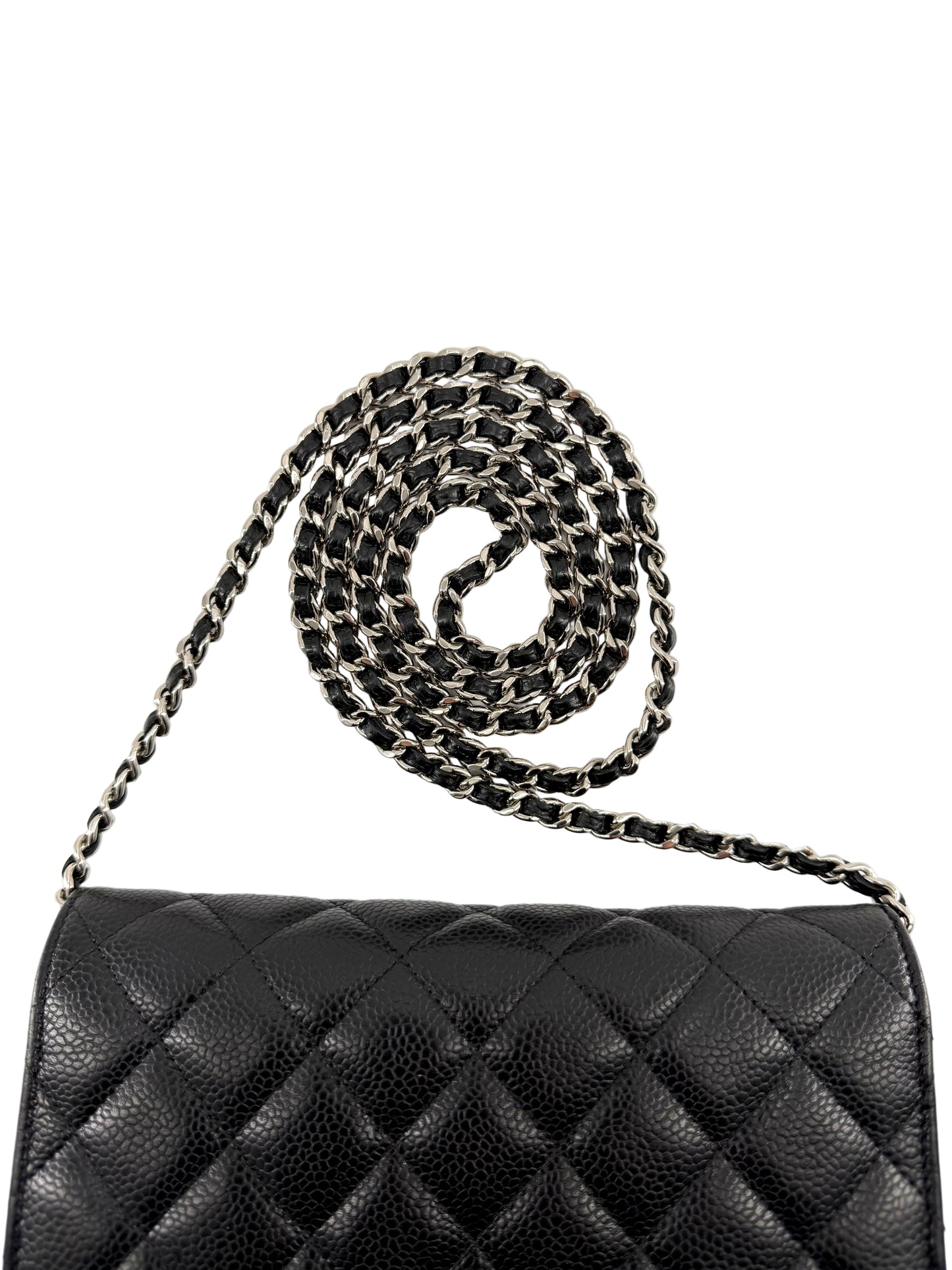 Chanel Caviar Crossbody Wallet on Chain