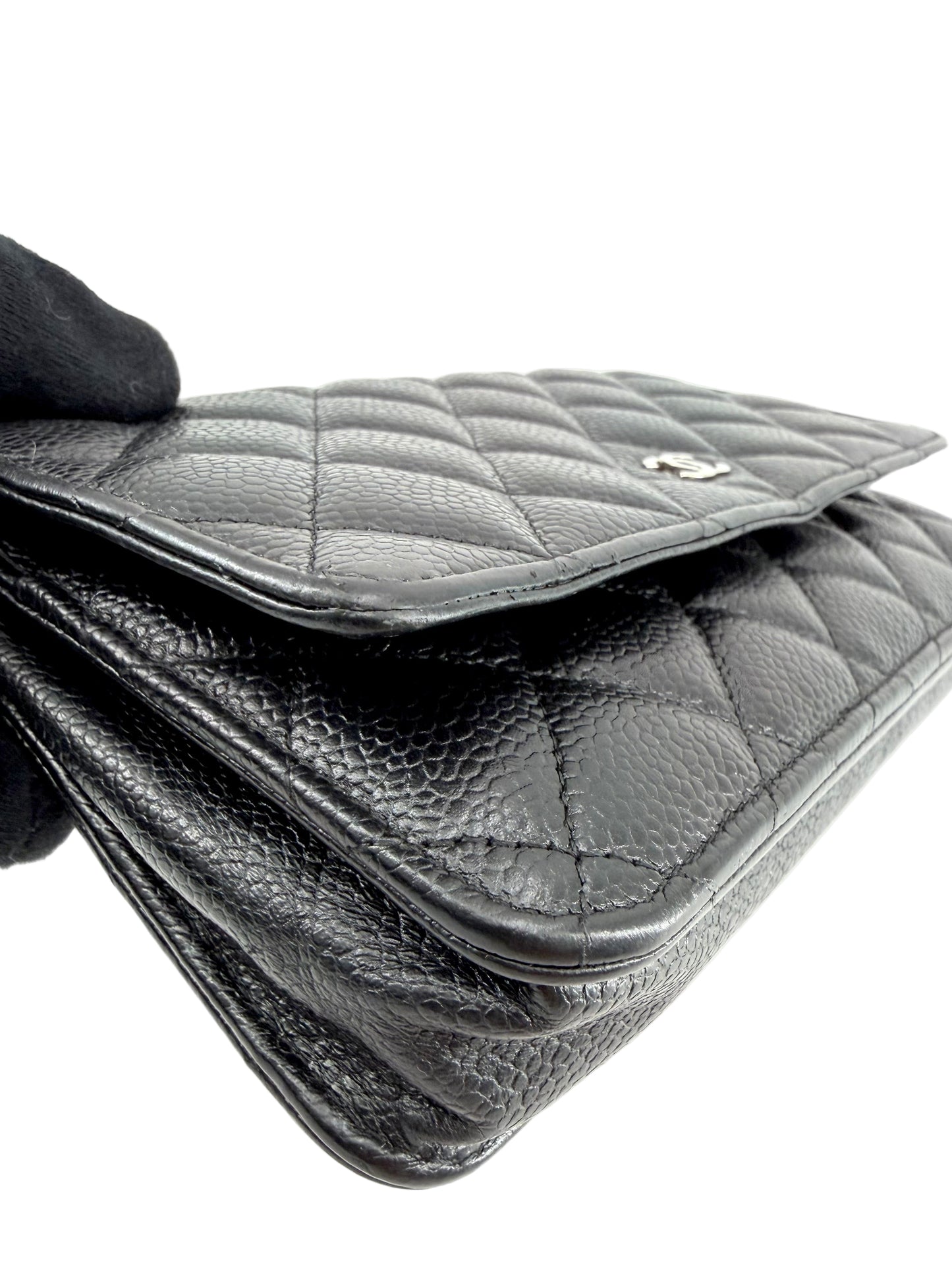 Chanel Caviar Crossbody Wallet on Chain