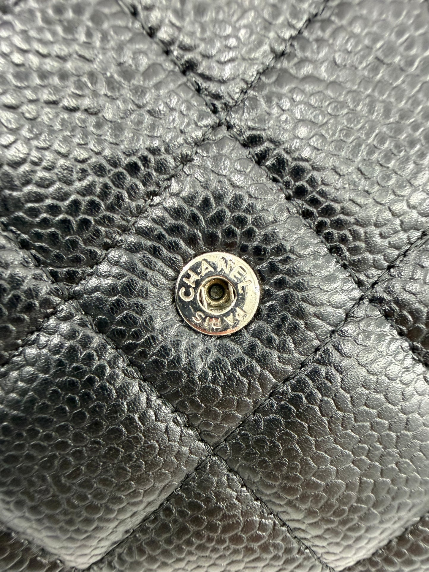 Chanel Caviar Crossbody Wallet on Chain