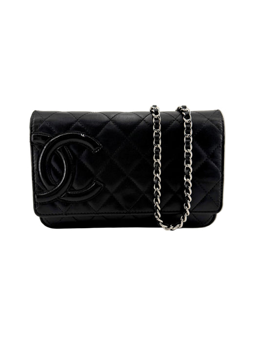Chanel Cambone Lambskin CC Crossbody Wallet on Chain