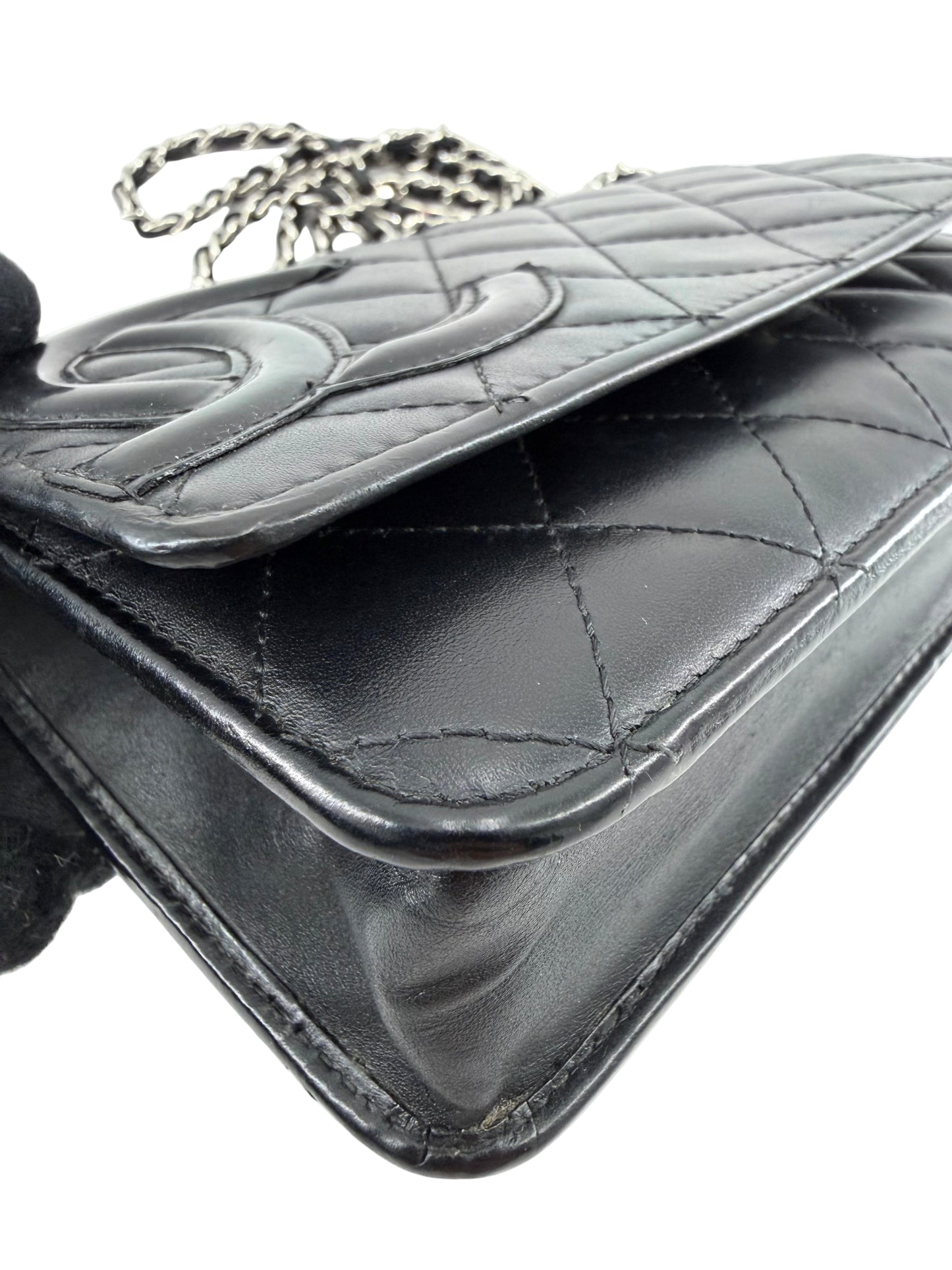 Chanel Cambone Lambskin CC Crossbody Wallet on Chain