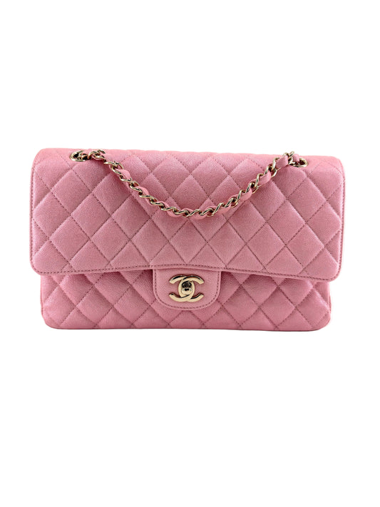 Chanel Caviar Quilted Classic Double Flap Medium Shoulder Bag