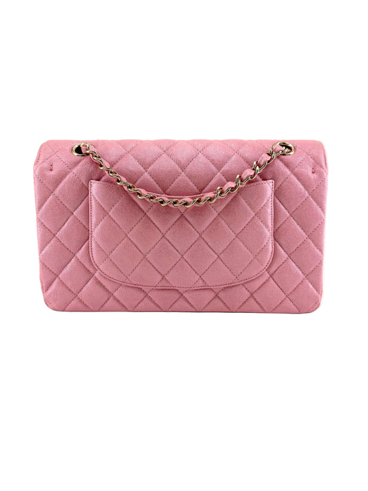 Chanel Caviar Quilted Classic Double Flap Medium Shoulder Bag